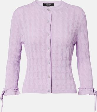 Gucci Cable-knit cardigan