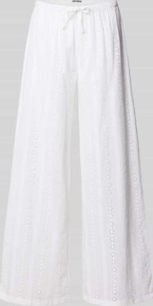 Review Stoffhose mit elastischem Bund in Weiss, Größe XL