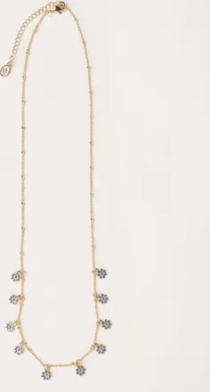Fat Face FatFace Gold Tone Daisy Chain Necklace