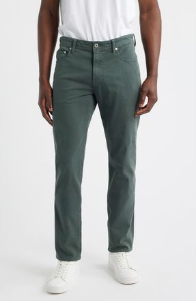 AG - Adriano Goldschmied Tellis Stretch Sateen Modern Slim Pants in Cypress Lake at Nordstrom, Size 29 X 34