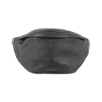 Louis Vuitton Black Leather Shoulder Bag (Pre-Owned)