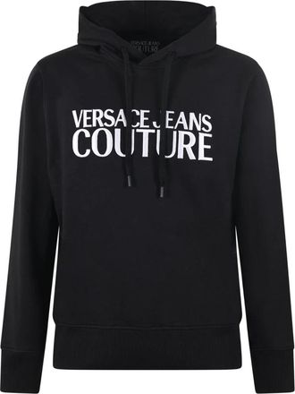 Versace Jeans Couture Truien - Heren - Hoodies - Zwart - M - Hoodies & sweatvesten