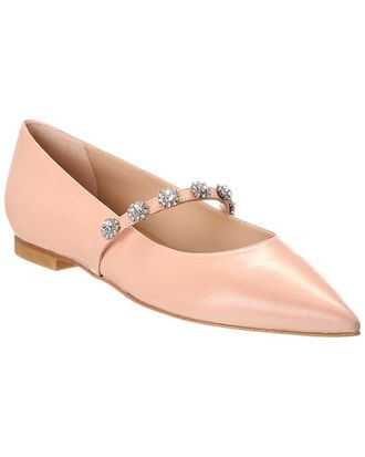 Stuart Weitzman Justina Leather Mary Jane