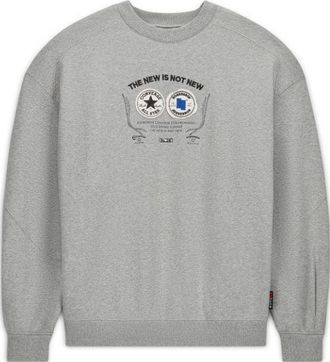 Converse x Ader Error Shapes Crew Sweatshirt Asia Sizing Vintage Grey Heather 10025818-A01