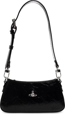 Vivienne Westwood Tassen, Dames, Zwart, ONE Size, Leer, Tasha Schoudertas Telefoon