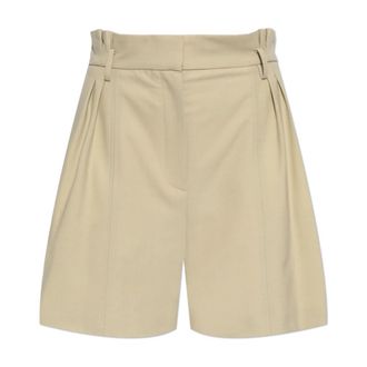 Iro Carrina Shorts - Dames - Bermuda - Beige - L - Wol - Korte Broeken