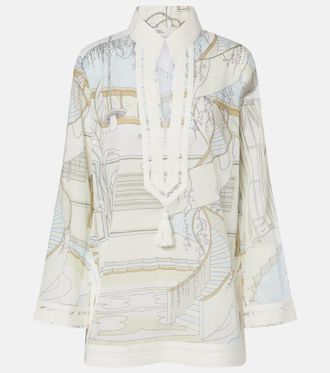 Tory Burch Tunica in voile di cotone