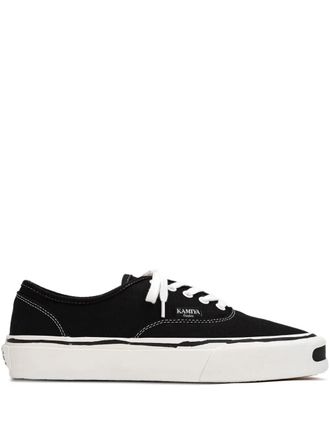 Bows & Arrows Herc canvas lace-up sneakers - Black