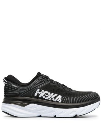Hoka One One Sneakers met logoprint - Zwart