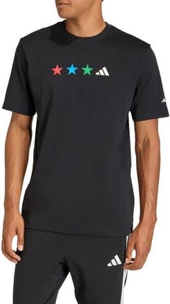 adidas FIFA World Cup Cotton Graphic T-Shirt in Black at Nordstrom Rack, Size Xx-Large R