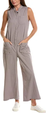 Xcvi Xcvi Tawnie Linen-Blend Jumpsuit