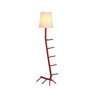 Netlighting Centipede Floor Lamp With Shade 1 x E27 Red White