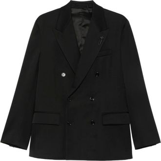 Lardini Jassen, Heren, Zwart, XL, Ac 6930E Jas