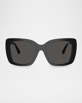 Burberry BE4456F Square Acetate Sunglasses