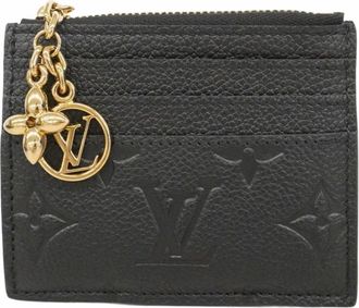 Louis Vuitton Noir Coin Purse/Coin Case (Pre-Owned)