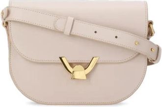 Coccinelle Crossbody Bags - Coccinelledew Shiny Calf - Gr. unisize - in Beige - für Damen
