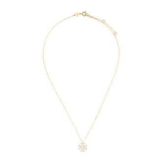 Tory Burch Tory Burch, Necklaces, female, Yellow, Size: ONE SIZE Kira Pendant Necklace
