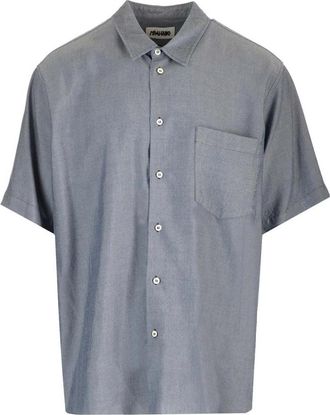 Magliano Shirts - Heren - Korte mouwen Overhemden - Grijs - XL - Overhemden