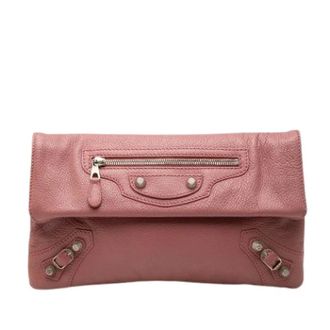 Balenciaga Pre-owned Motocross Giant 21 Clutch a busta - - Pre-owned - Donna - Rosa - ONE SIZE