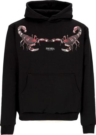 Phobia Archive Scorpion Hoodie - Heren - Hoodies - Zwart - M - Katoen - Hoodies & sweatvesten