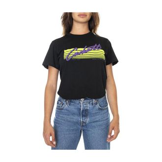 Carhartt Work in Progress Horizon Tee - Dames - Tops - Zwart - Maat: XS Katoen