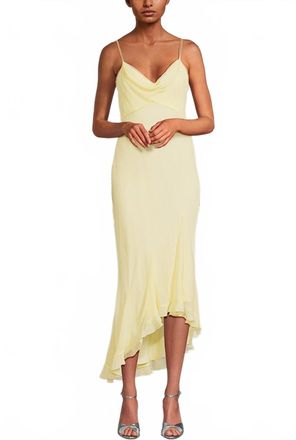 LoveShackFancy Chelsey Dress In Citron
