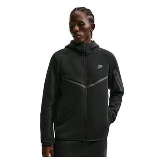 Nike Tech Fleece Windrunner Full-Zip Jacket - Heren - Sport - Zwart - Maat: S Fleece