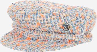Maison Michel Womens Hat Abby Multicolour Cotton