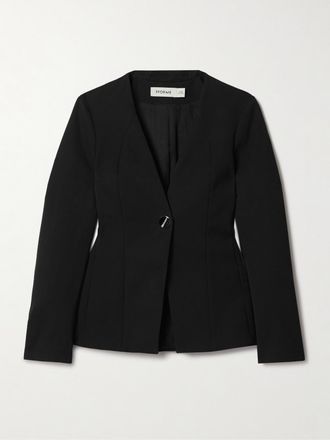 FFORME Blazer In Twill Di Misto Cotone E Lana Toshi - Nero