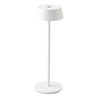 AkunaDecor Lamapara Sobremesa Led De Exterior De La Serie K5 En Blanco De Mantra