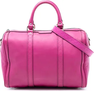 Gucci Pre-owned Gucci Medium Microguccissima Trimmed Joy Boston Bag 247205 525040