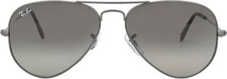 Ray-Ban Aviator Gradient Grey Unisex Sunglasses RB3025 004/71 55