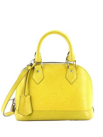 Louis Vuitton Alma Handbag Epi Leather BB satchel - Giallo