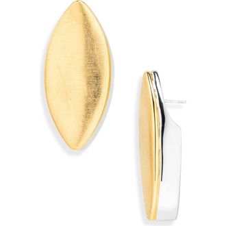 Jacquemus Les Calissouns Stud Earrings in Silver/Gold 979 at Nordstrom