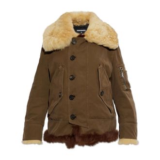 Dsquared2 Mujer, Chaquetas, Marr&oacute;n, Talla: XS