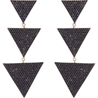Nickho Rey Megan Earrings in Black/gold at Nordstrom
