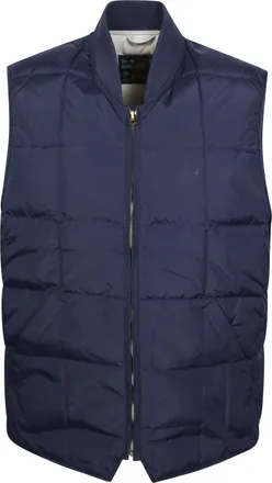 Fortela Vest1 Quilted Sleeveless Ribbed Collar Nylon Vest
