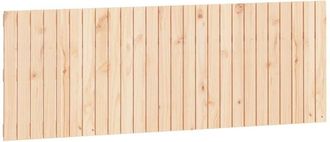 vidaXL Wall Headboard 166x3x60 cm Solid Wood Pine Vidaxl