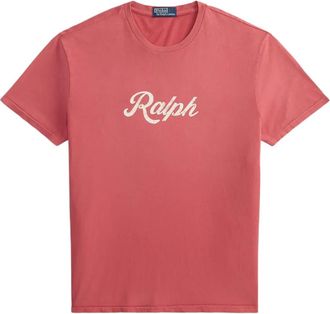 Polo Ralph Lauren T-shirt con stampa Ralph - Rosso