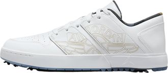 Nike Nike Golf Air Jordan NU Retro 1 G Shoes - Black/Lucky Green/White 002, White/White/White, 13