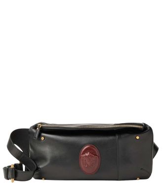 Versace Black Lou Medium Crossbody Bag