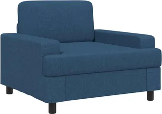 vidaXL Sill&oacute;n Azul Tela Vidaxl