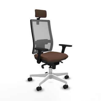 Piqueras y Crespo Piqueras Et Crespo 3d026n2 Silla De Oficina Marr&oacute;n C&oacute;moda