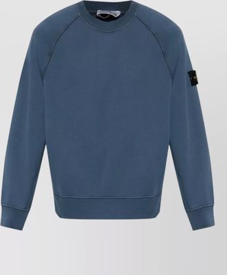 Stone Island ribbed cotton sweatshirt