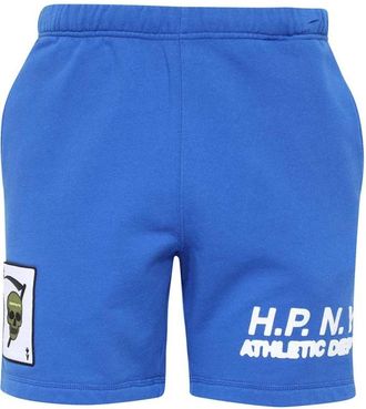 Heron Preston Casual sweatshorts voor dagelijks comfort - Heren - Korte Broeken - Blauw - S - Katoen - Korte Broeken