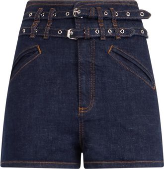 Philosophy di Lorenzo Serafini Denim Shorts Classic Comfort - Dames - Denim shorts - Blauw - 2XS - Denim - Korte Broeken