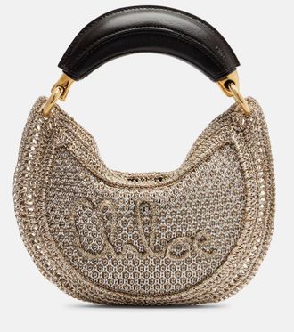 Chloé Chloé Summer Banana Mini crochet shoulder bag