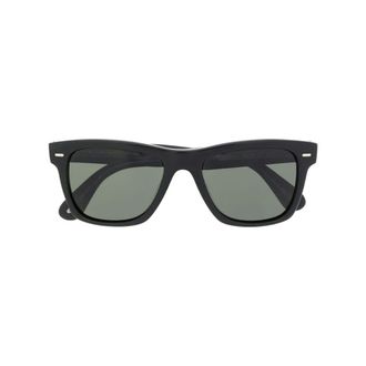 Oliver Peoples Sunglasses, male, Black, Size: 54 MM Oliver Sun Sunglasses