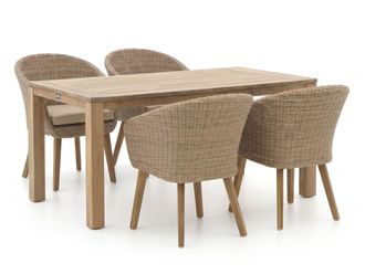 Intenso Furniture Intenso Tropea/ROUGH-X 180cm dining tuinset 5-delig