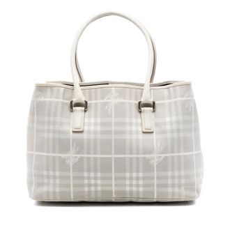 Burberry Pre-owned Burberry Haymarket Check Canvas Tote Ladies GP8U46FO5RF9KGGA